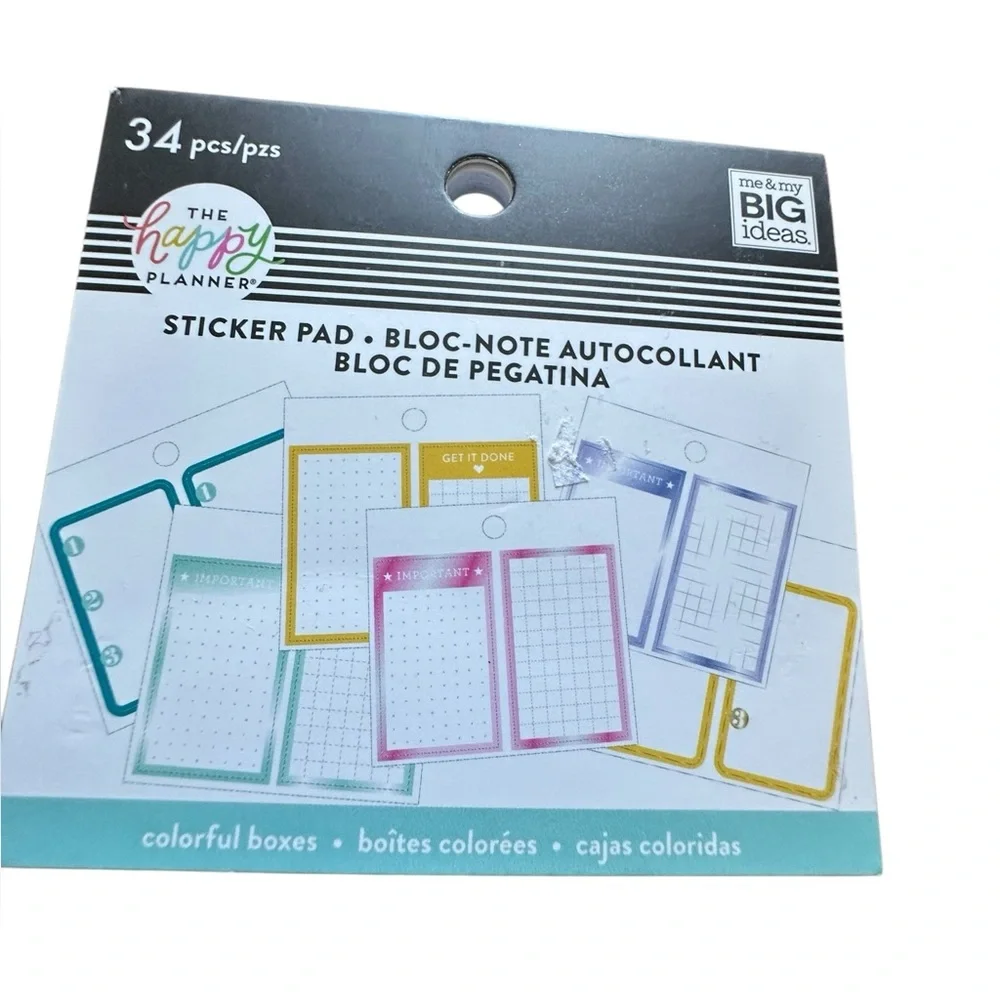 The Happy Planner Mini Sticker Books Set of 3